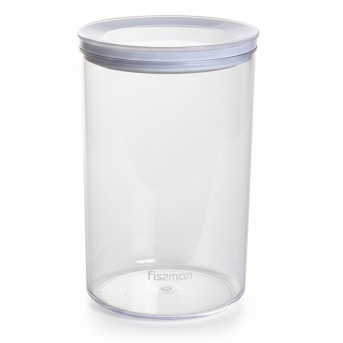 Round Food Storage Container – 1000mL/16cm (Durable Plastic, Airtight)