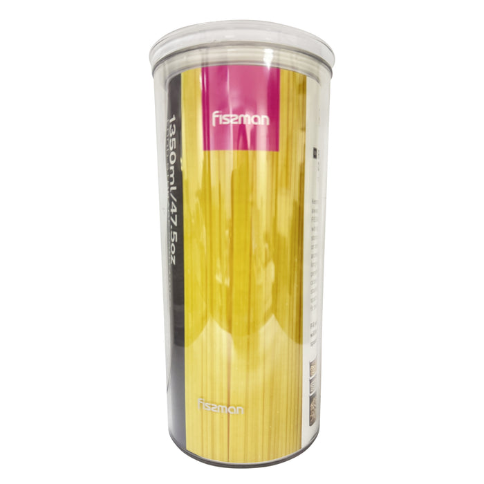 Round Food Storage Container – 1300ml/21.5cm (Durable Plastic, Airtight)