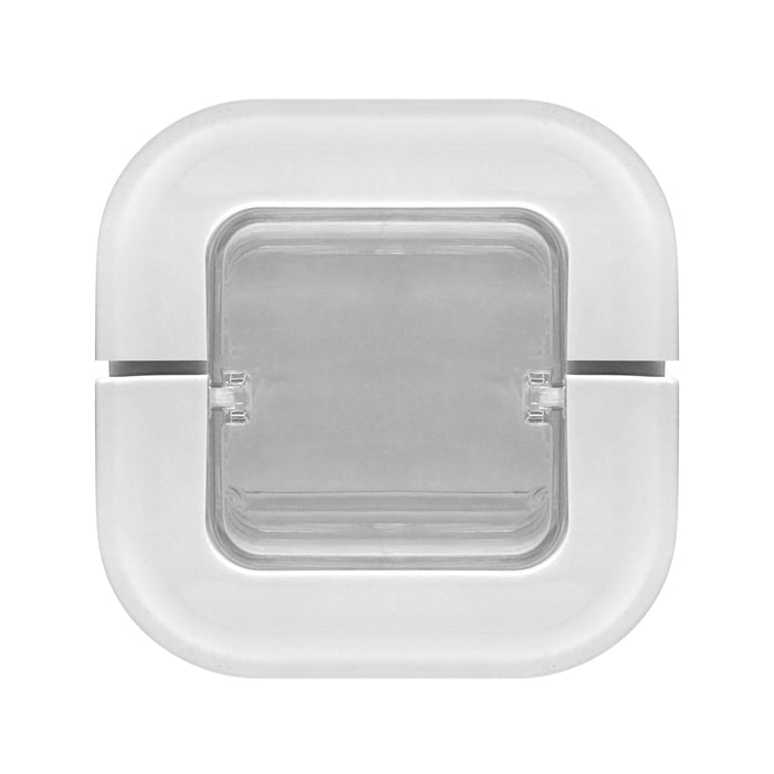 Square Flip-Lock Food Storage Container – 1.7LTR/21cm (Durable Plastic, Airtight)