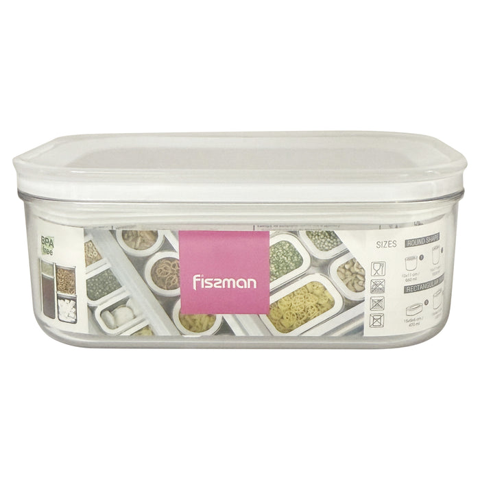 Mini Rectangular Storage Box – 470ml Capacity 15cm