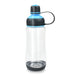 Water Bottle 1000ml - Plastic Bottle 1 Liter Blue - 32 oz Sports Bottle