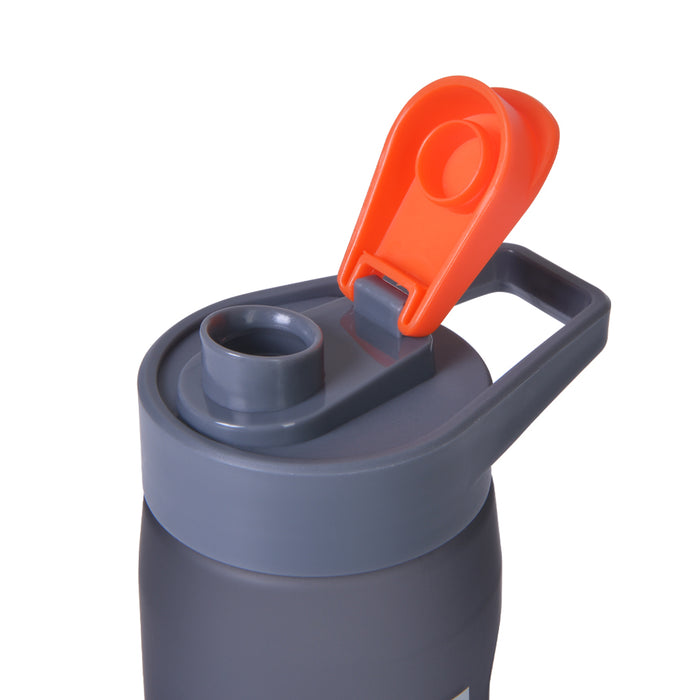 Plastic Sport Water Bottle 600ml/23cm Grey