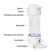 Portable Hydrogen Rich Water Generator 320 ml (Plastic). White