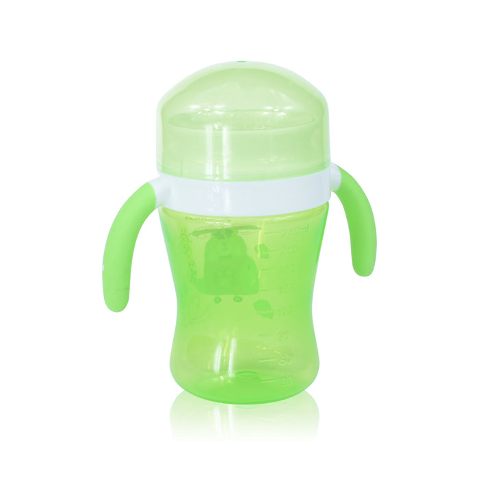 Training Cup 240ml, Toddler Drinkware Spill Proof with Handle