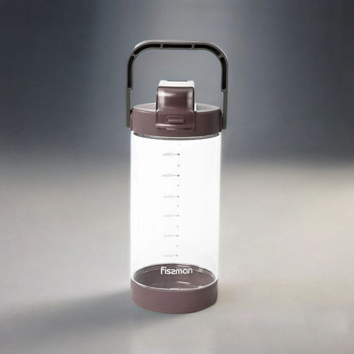 Water Bottle Plastic 1400ml Brown