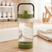 Water Bottle Plastic 1400ml Green