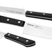 13-Piece Knife Set Yasumoto with Wooden Block Chef Knife 20cm, Slicing Knife 20cm,Bread Knife 20cm,Utility Knife 13cm,Pairing Knife 9cm, Steak Knife, Multi Functional Scissor 20cm