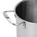 Cooking Pot 1.9L with Glass Lid, Stainless Steel Stockpot 14x12.5cm Mini Cook Series