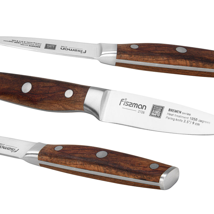 3.5" Paring Knife BREMEN (X50CrMoV15 steel)