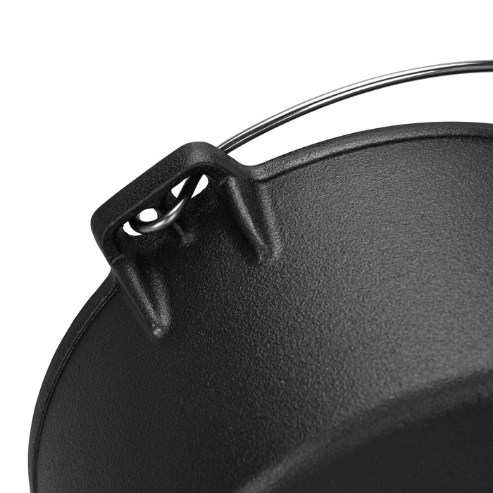 Dutch Oven 25x10cm/4LTR with Cast Iron Lid Cast Iron