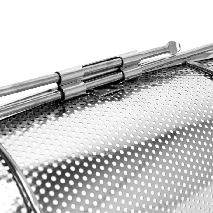 Over The Sink Mesh Colander 38x32x7.5cm (Stainless Steel)