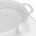 Oval Baking Dish with Glass Lid 1.6L, Porcelain Baking Dish with Handle 26.5cm