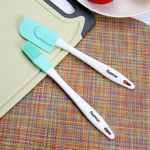 Brush And Spatula Set Mint 21cm