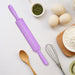 Rolling Pin Silicone Lightweight Purple 47x5x5cm