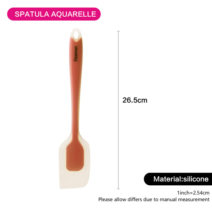 Spatula AQUARELLE 26.5 cm (silicone) Orange