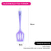 Silicone Slotted Spatula Purple 29cm, Slotted Turner Aquarelle Series