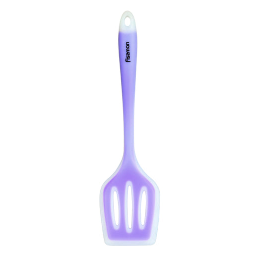 Silicone Slotted Spatula Purple 29cm, Slotted Turner Aquarelle Series