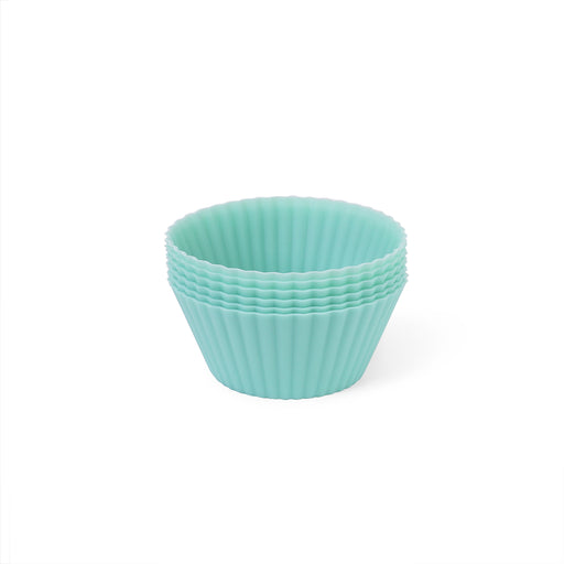 6-Piece Cupcake Molder, Silicone Cupcake Muffin Baking Cups