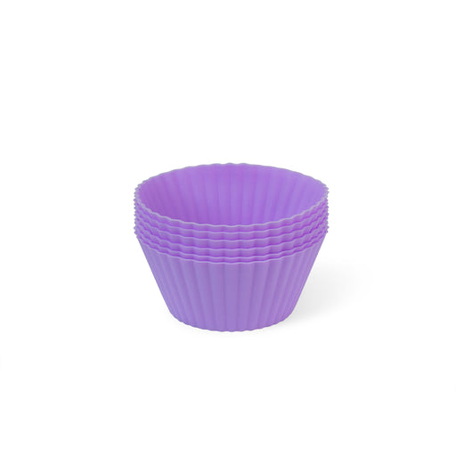 6-Piece Cupcake Molder, Silicone Cupcake Muffin Baking Cups