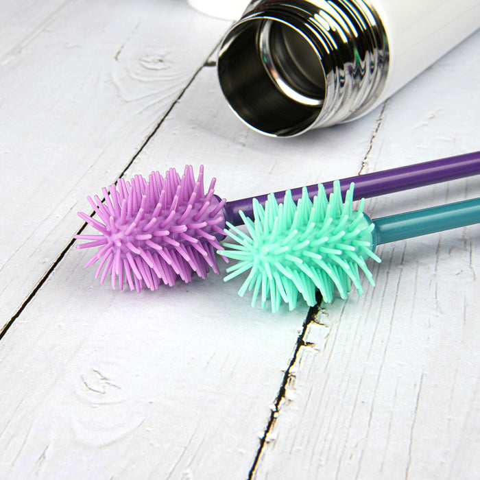Silicone Bottle Cleaning Brush 29cm - Green
