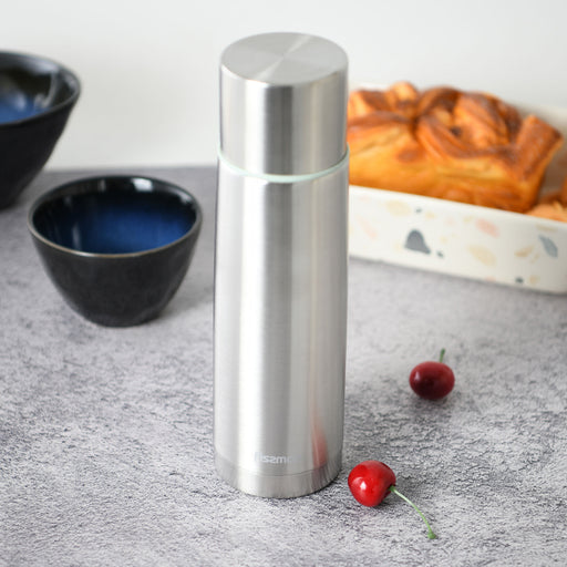 Stainless Steel Flask, Quality Design, and 12-Hour Insulation (1000ml)