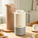 Vacuum Insulated Jug 1000mL, Insulated Flask, Modern Dallah, Plastic Body Case With  Glass Liner LIGHT GRAY