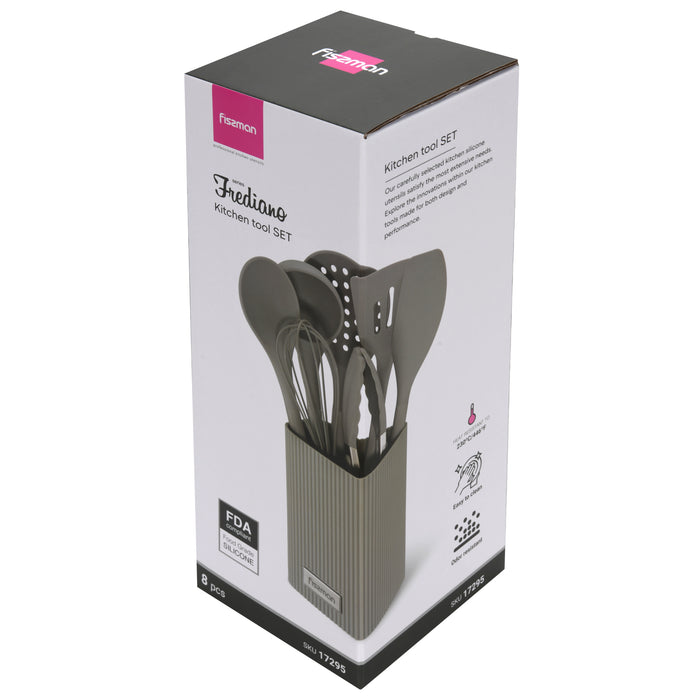 8-Piece Kitchen Tool Set Felan Silicone