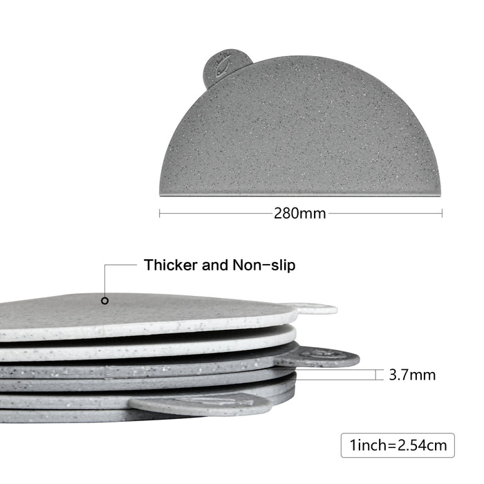 3- Piece Foldable Chopping Board Set 28x28cm