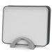 Set of 2 Index Chopping Boards 34x28 cm With Holder Grey (Plastic+ TPR)