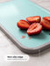 Cutting Board 29cm (Plastic + TPR) with Juice Groove