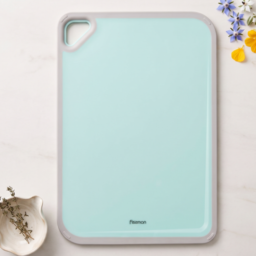Cutting Board 36cm (Plastic + TPR) with Juice Groove