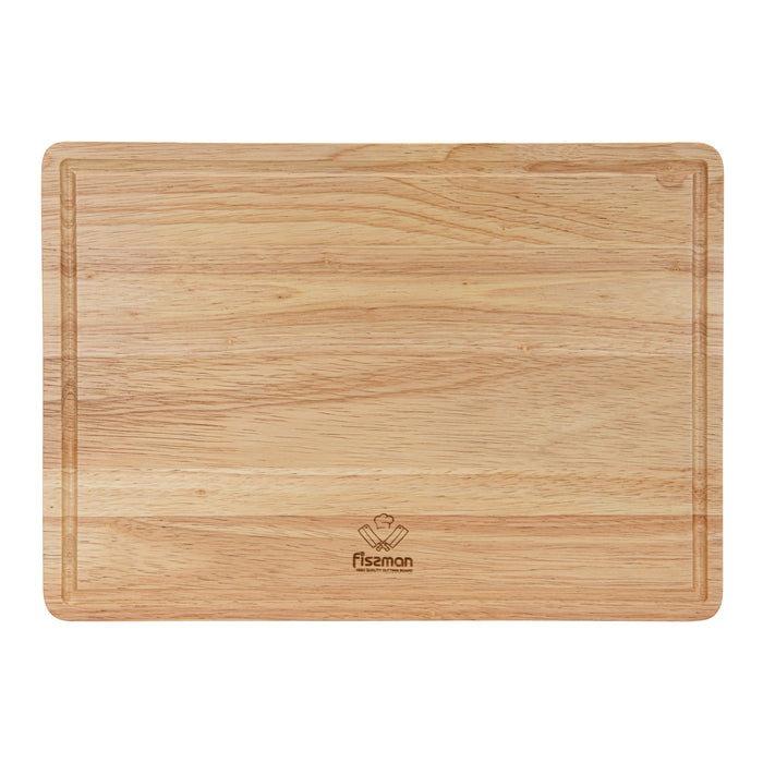 Cutting Board 38cm Rubber Wood