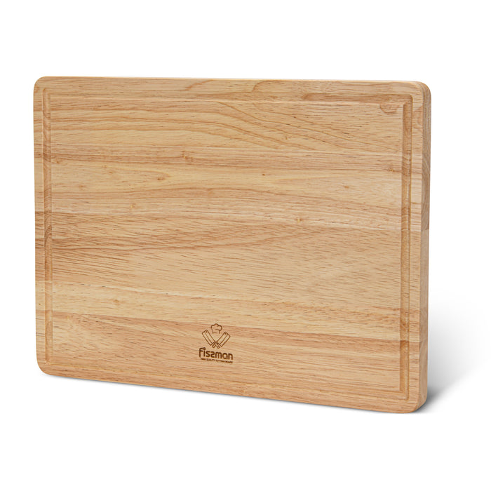 Cutting Board 38cm Rubber Wood
