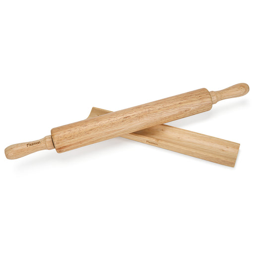 Rolling Pin 50cm With Wooden Stand Rubber Wood