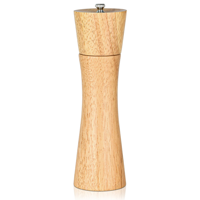 Rook shape Salt & Pepper Mill 21x6 cm (Rubber Wood Body with Ceramic Grinder)