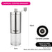 Manual Coffee Grinder 18cm (Stainless Steel Shell With Ceramic Grinder)