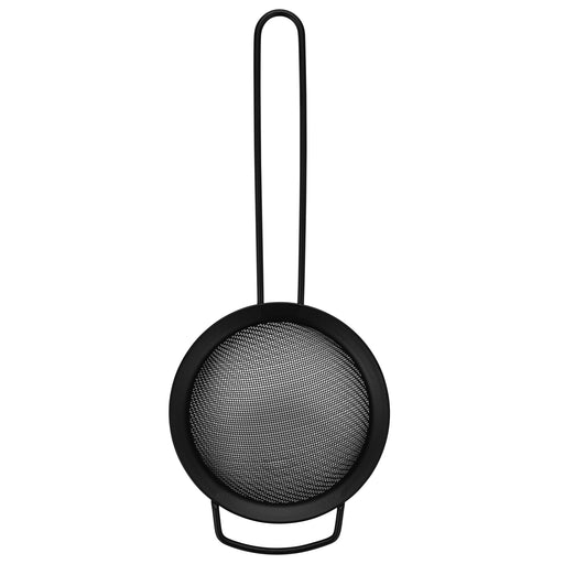 Strainer 10.5cm With Handle Steel Black