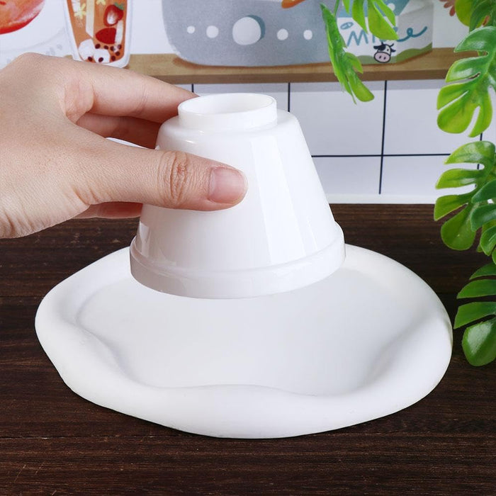 Molder For Pudding, Panna Cotta Or Jelly 11cm with 4 Design (Plastic)