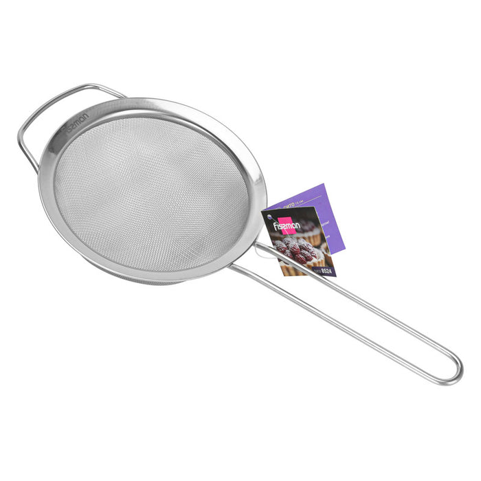 Steel Strainer  with Handle 16cm