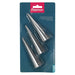 3-Piece  Cream Nozzle Tip (Stainless Steel)