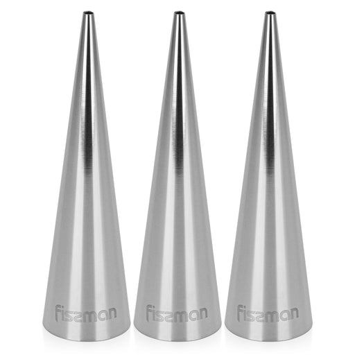 3-Piece  Cream Nozzle Tip (Stainless Steel)