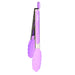 Fissman Kitchen Tong Silicone/Stainless Steel 23cm Purple