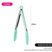 Fissman Kitchen Tong Silicone/Stainless Steel 23cm Mint