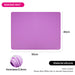 Silicone Baking/Kneading Mat 50x40cm, For Bake, Bread Dough, Pie Crust Mat, with Durable And Strong Material (Purple)