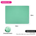 Silicone Baking/Kneading Mat 50x40cm, For Bake, Bread Dough, Pie Crust Mat, with Durable And Strong Material (Mint)