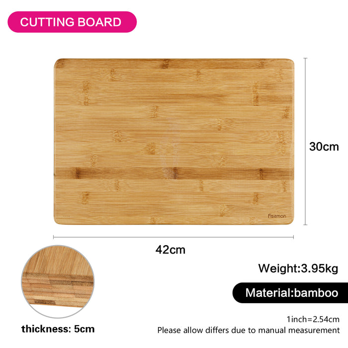 Heavy Duty Cutting Board 42cm (Bamboo)