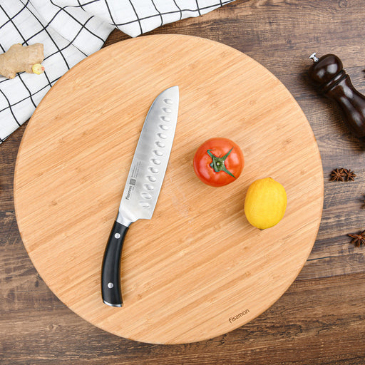 Cutting Board Round 43cm (Bamboo)