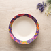 Bamboo Fibre Deep Plate PURPUR 22x4.4cm