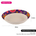 Bamboo Fibre Deep Plate PURPUR 22x4.4cm