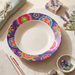 Bamboo Fibre Deep Plate PURPUR 23cm